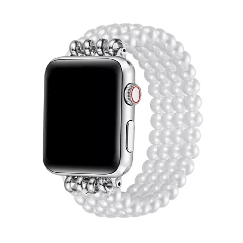 POSH TECH ARIEL FAUX PEARL APPLE WATCH BAND NWT
